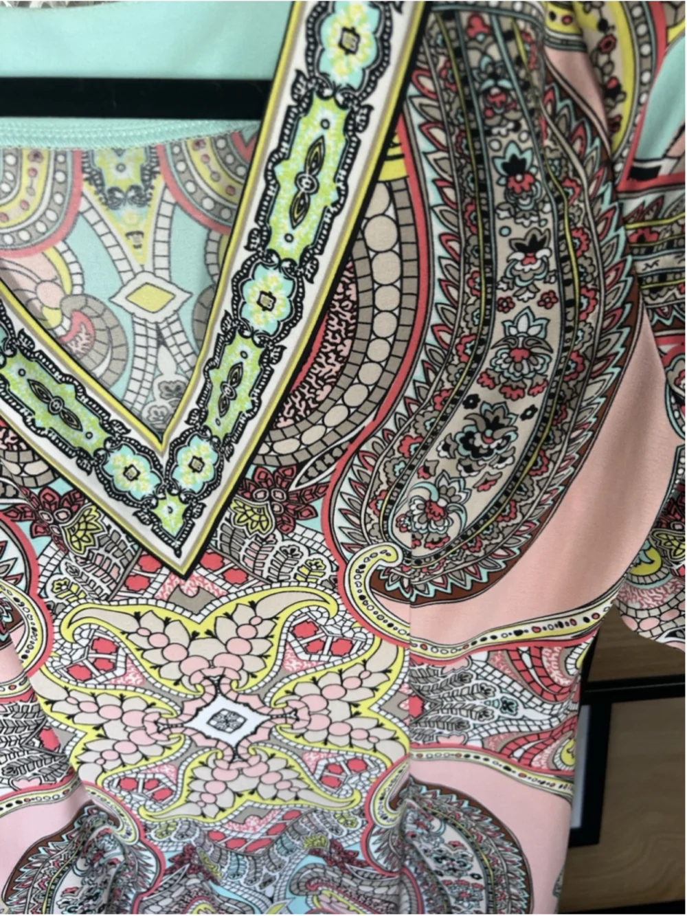 Sandra Daren Multicolor Dress In Size 8 - Picture 2 of 7